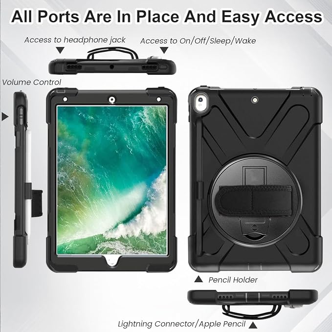 iPad Pro 10.5/Air3 Case-Black
