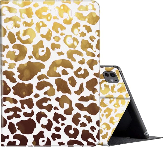 Gold Leopard Cheetah Print