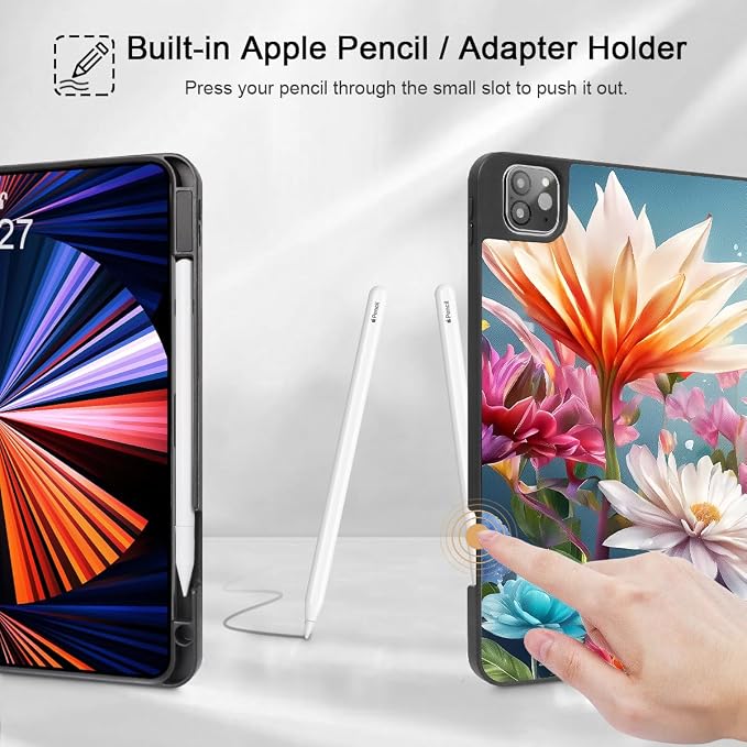 Multicolored floral