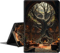 for Apple iPad Air 13 Inch Case (M3/M2-2025/2024 Release) Slim iPad 13 Protective Case with Stand Hard Back Shell for iPad Air 13 Auto Wake/Sleep Fairy Tale TreehouseLibrary