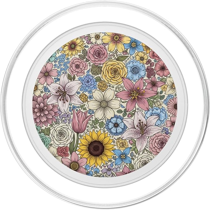 PopSockets Floral Phone Grip &amp Stand – Floral Field PopSockets PopGrip for MagSafe