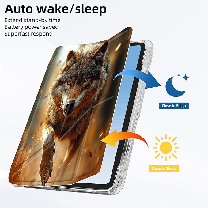 for iPad Pro 11 2024 Case with Pencil Holder Foldable Y-Shaped Protective Cover Stylish Clear Multi-Angle Viewing &amp Auto Sleep/Wake Skull Red Roses Books Tablet Case