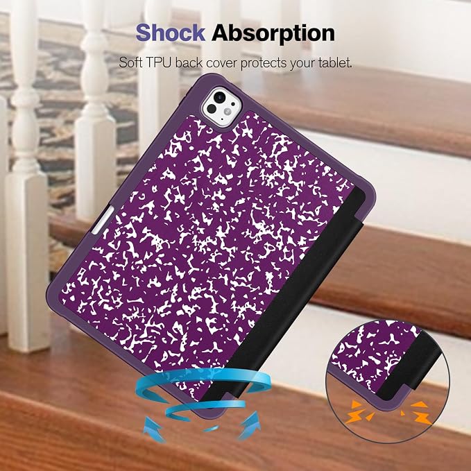 composition book purple