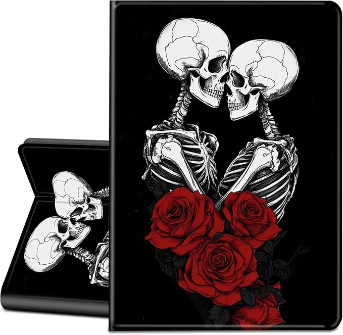 Red Rose Skull Lover