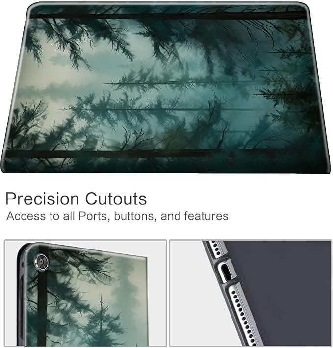 Pine Trees Misty