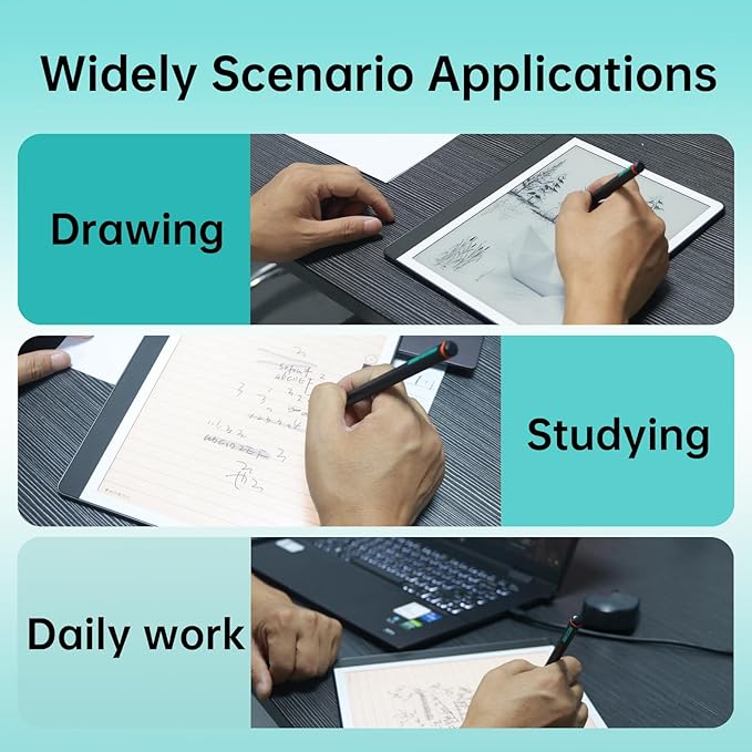 Replacement for Kindle Scribe(10.2 Model) PenRemarkable 2 PenSupports 4096 Levels of Pressure SensitivityKindle Scribe Stylus with EraserWriting and Drawing(Not for 11 New Model)