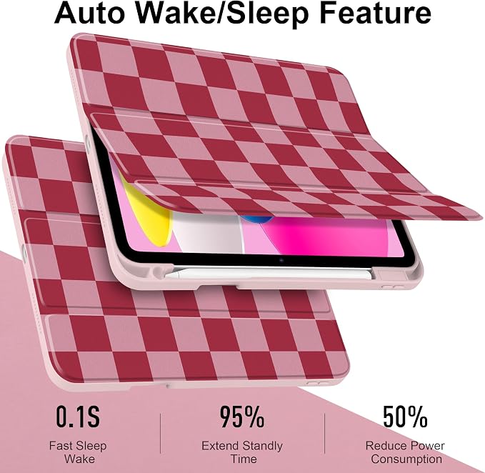 Pink Checkerboard