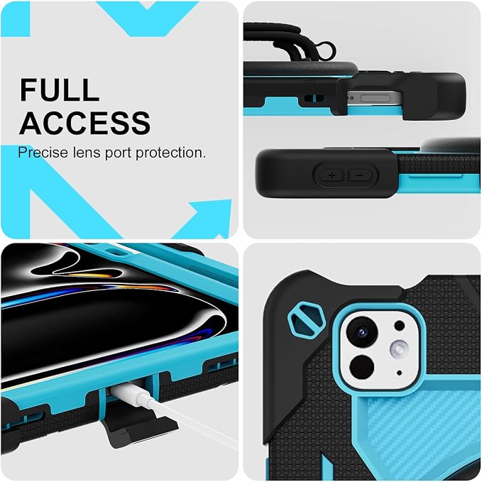 Light Blue+Black