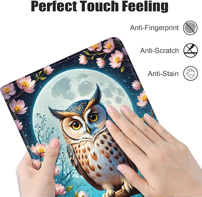 Owl Under The Moon