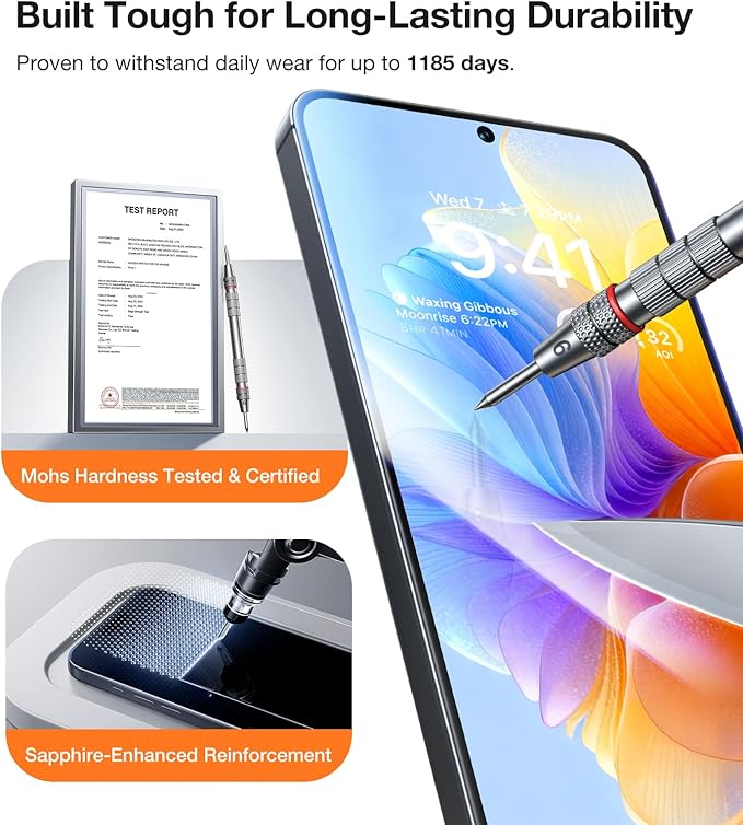 UltraGlass TOP 9H+ OptiArmor for Samsung Galaxy S26 Ultra Screen Protector [NO.1 Anti-Reflection &amp Military Grade Shatterproof] Galaxy 26 Ultra Tempered Glass Anti Glare Easy One-Pull Install 2