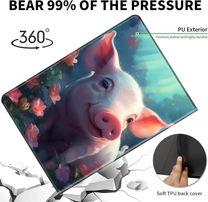 Cute Pig Floral