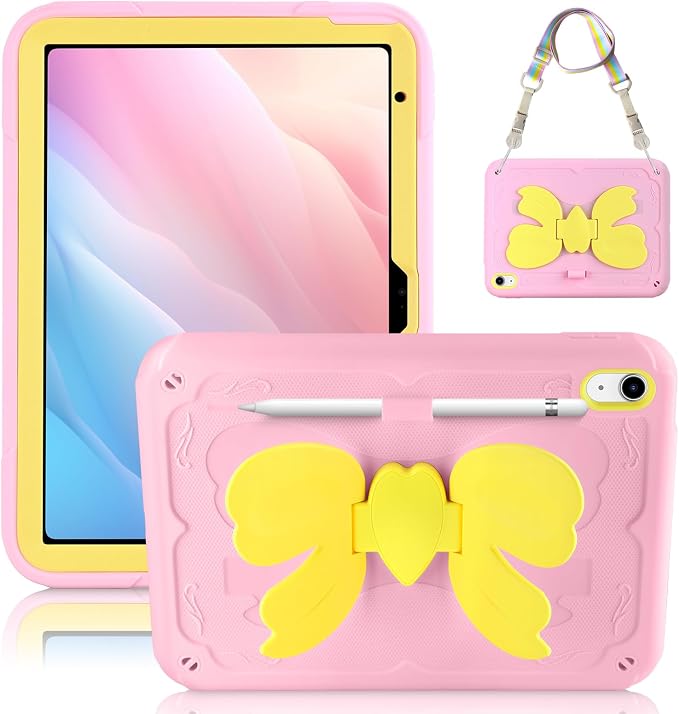 Pink Yellow- Butterfly