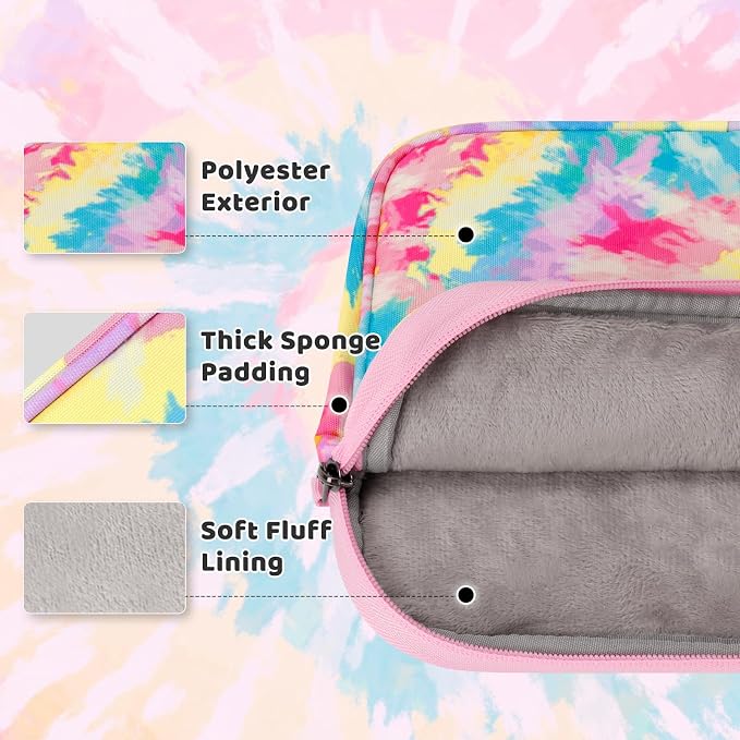 Tie Dye-rainbow 10inch