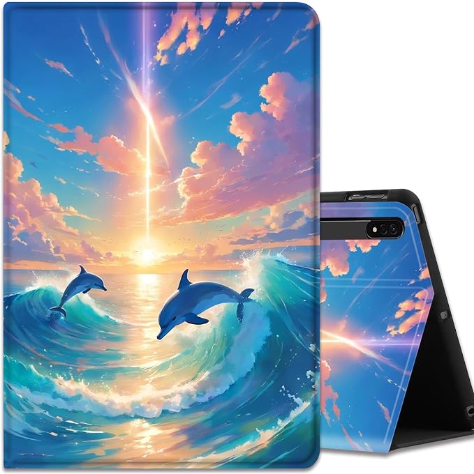 Dolphins in The Moonlight