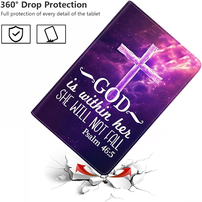 Christian Cross Quote Bible Verse Psalm 46:5-1