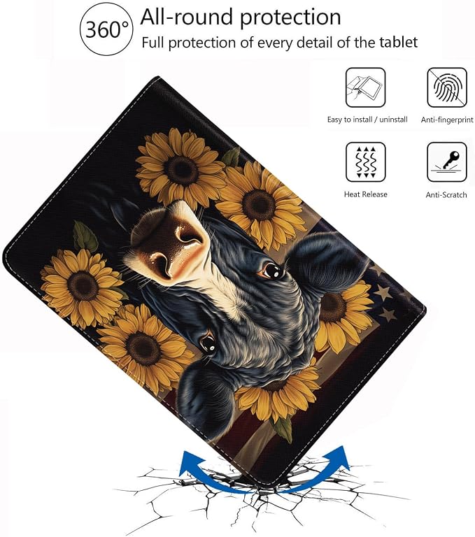 Cows and Sunflowers