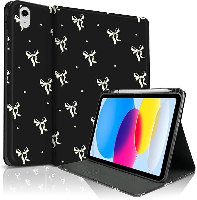 Beige Little Bow - Black