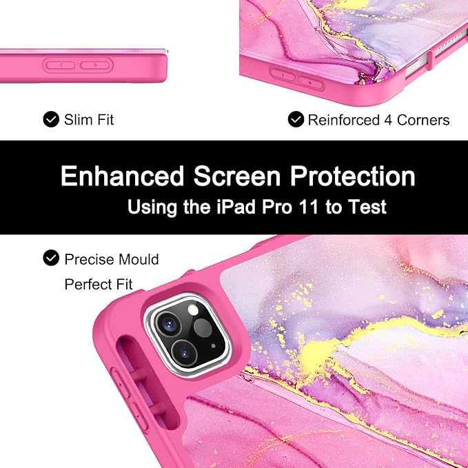 Z-Hot Pink Marble