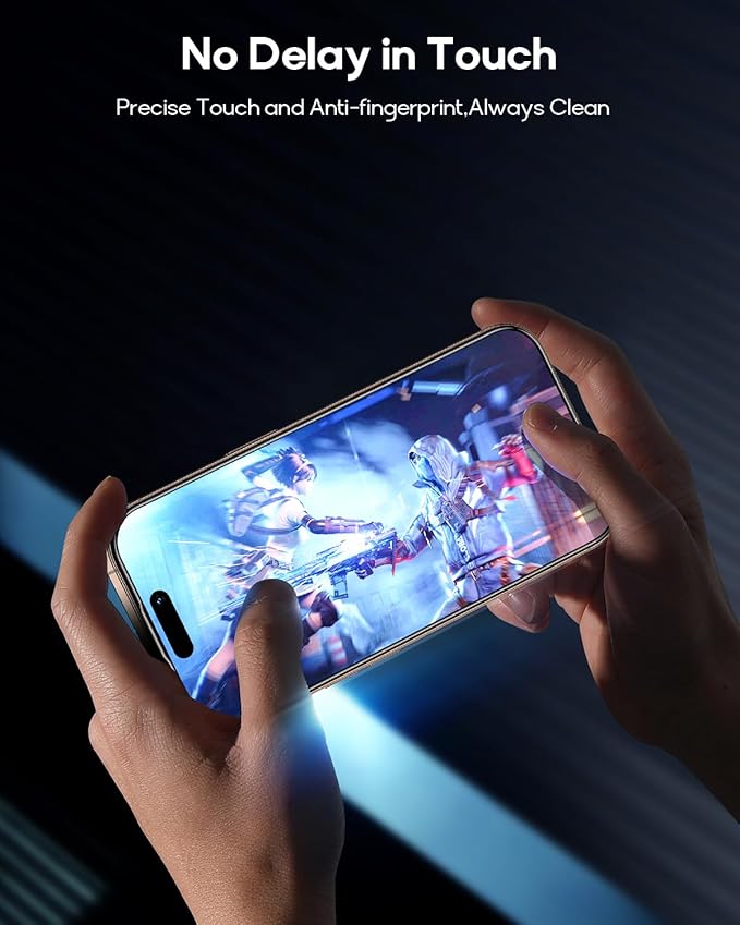 3 Pack for iPhone 16 Plus Tempered Glass Privacy Screen Protector Dust Free CABIN Auto Positioning Bubble Free Privacy Protection Easy Installation9H+ Hardness