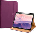 VIKESI Case for iPad Pro 13-inch M5 or M4 Released in 2025 or 2024 Leather Stand Cover with Apple Pencil Holder Auto Wake/Sleep Multiple Viewing Angles Built in Hand Strap &amp PocketPurple