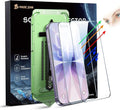 MAGIC JOHN 2 PACK for iPhone 17(6.3) Eye Protection Screen Protector HD Clear Auto Dust-Elimination 9H Tempered Glass &amp Scratch Resistance Full Edge Coverage