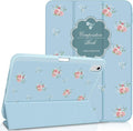 Case Compatible with iPad (A16) 11th Generation 11 Inch 2025/10th Generation 10.9 Inch 2022 Shockproof Hybrid Slim Stand Smart Cover with Pencil Holder Supports Auto Wake/Sleep Z006