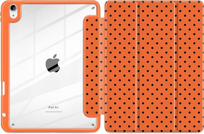 Orange polka dot