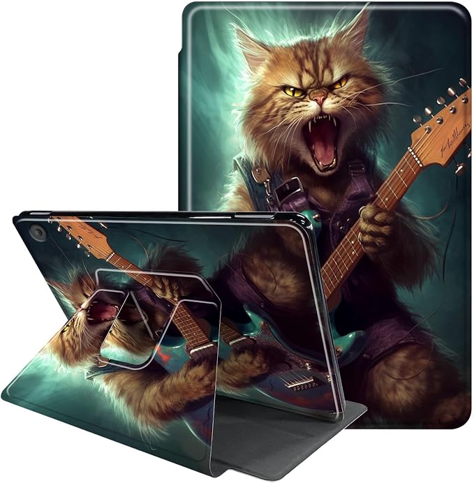 Cat playing the Guitar