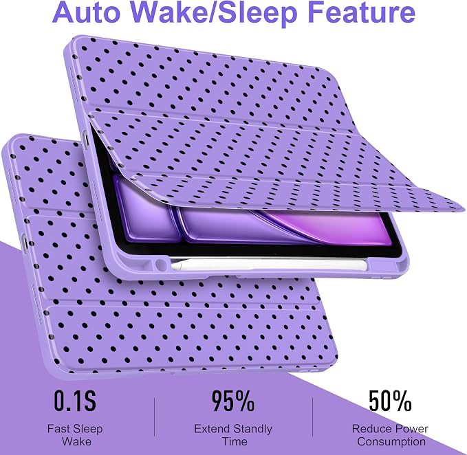 Purple polka dot