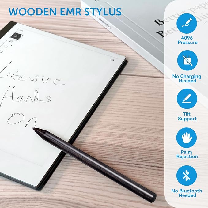 Wooden ReMarkable 2 pen