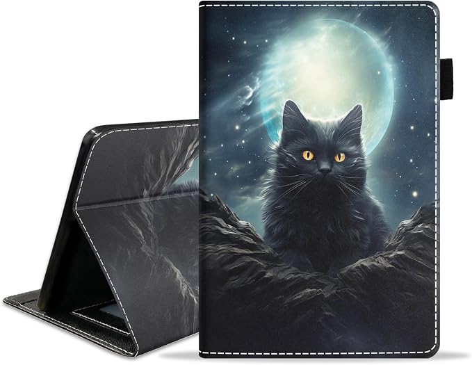 Black Cat Under The Moon