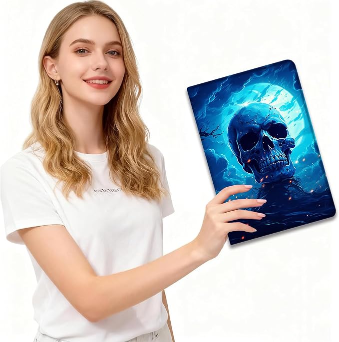 Blue Skull Head