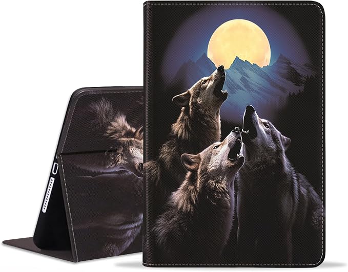 Wolf Howling Under The Moon