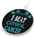 Cervical Cancer Warrior Phone Charger Magnetic Charging Pad Anti-Slip with USB Cable