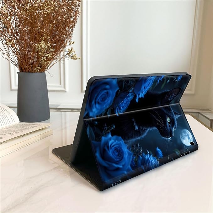 Blue Roses And Black Cats