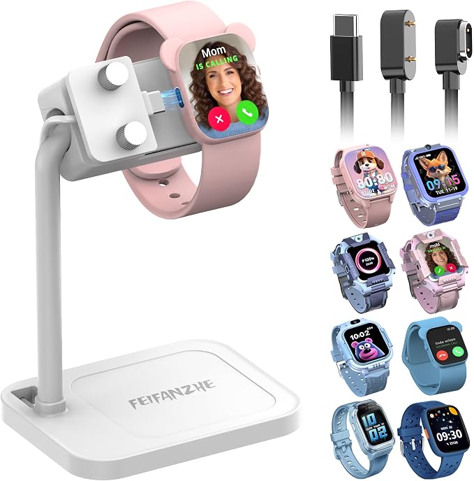 White Kids Watch Stand