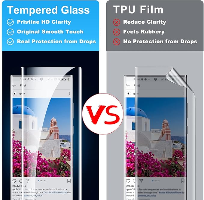 3 Pack Screen Protector for Samsung Galaxy Note20 Ultra Tempered Glass HD Fingerprint Unlock 3D Curved Edge Full Coverage Protector Easy Install Kit for Galaxy Note20 Ultra 5G (Note 20)