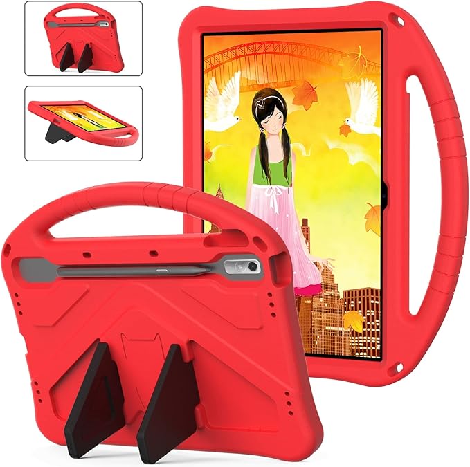 Tablet Cases Case Compatible with Lenovo Tab P11 Pro 11.2 2nd Gen 2022 (TB-138FC/TB-132FU) Compatible with Lenovo Pad Pro 2022 Case Tablet Case Compatible with Kids Case Shockproof CasePen Slot+Sho