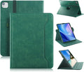 Case Compatible with Apple iPad Air 11-inch(M2) 2024/iPad Air 4/5th 2020/2022 10.9 Tablet PU Leather Business Cover for ipad Air5 /Air4/Pro 360 Rotating Cases Auto Wake/SleepDark Green