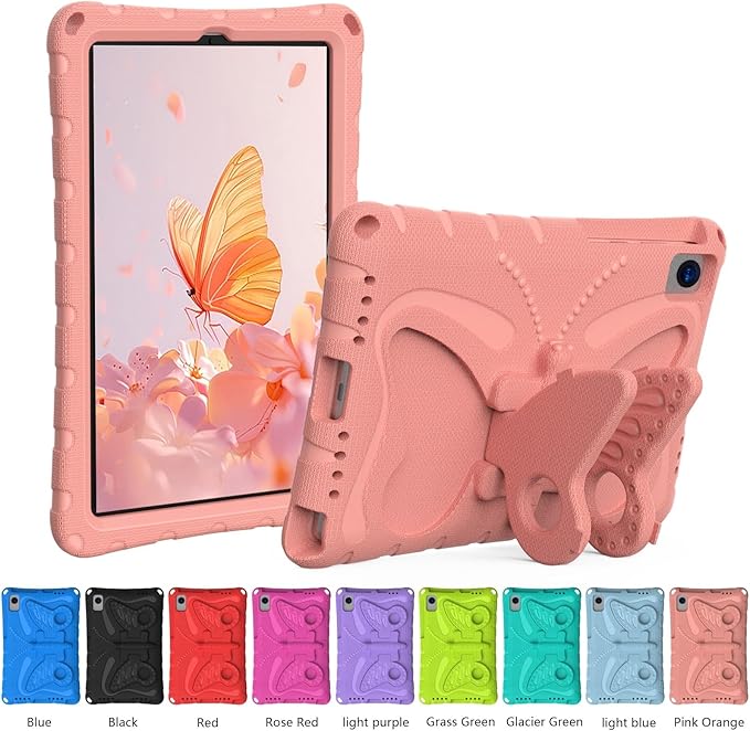 Case Compatible with Lenovo Tab M10 Plus 10.3 Inch/K10 10.3 TB-X606F/TB-X606X/TB-X6C6F/TB-X6C6XLightweight Shockproof Case EVA Foam Cover Stand Cover for Boys Girls(Pink)
