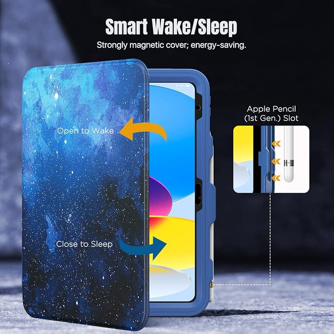 blue starry sky