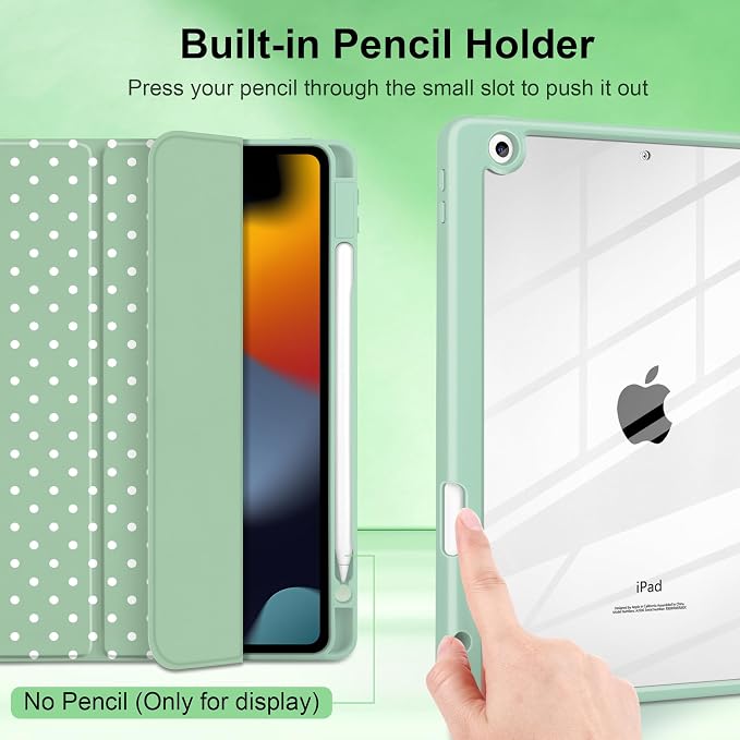Green white dot
