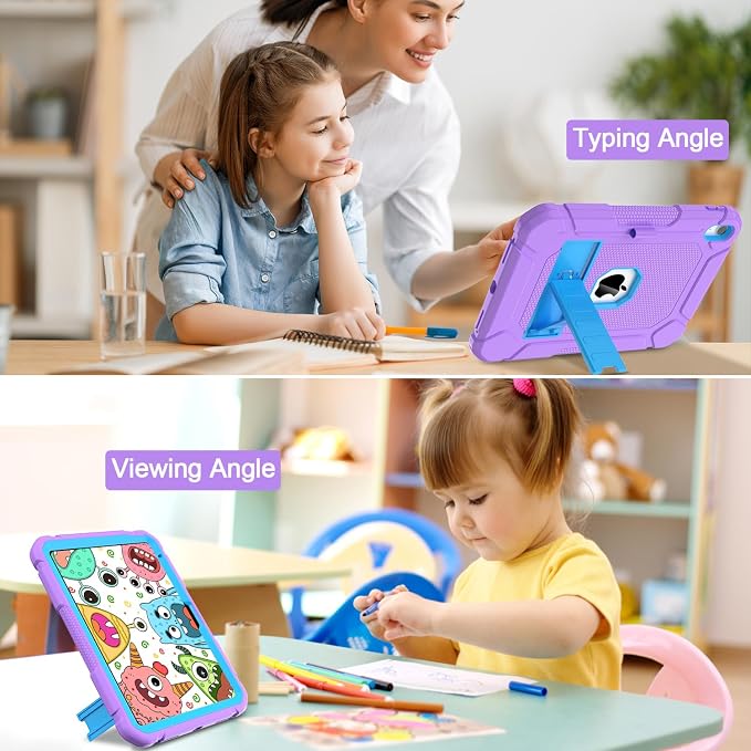 Purple and Blue