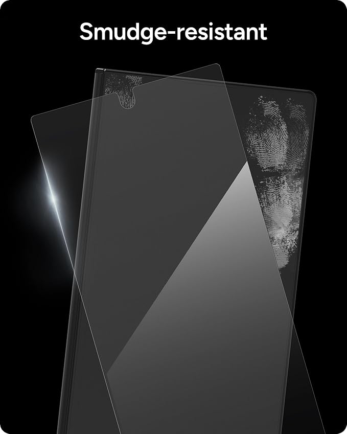ZAGG Glass+ Samsung Galaxy Z Fold7 Screen Protector (Front Screen Only) – 3x Stronger Scratch-Resistant Smudge-Resistant Fingerprint Scanner Compatible InvisibleShield Easy Installation