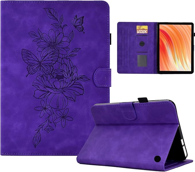 Embossed Purple