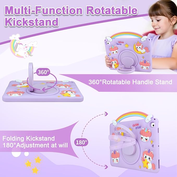 Rainbow Unicorn-Purple