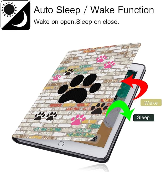 Cute Dog Paw Prints
