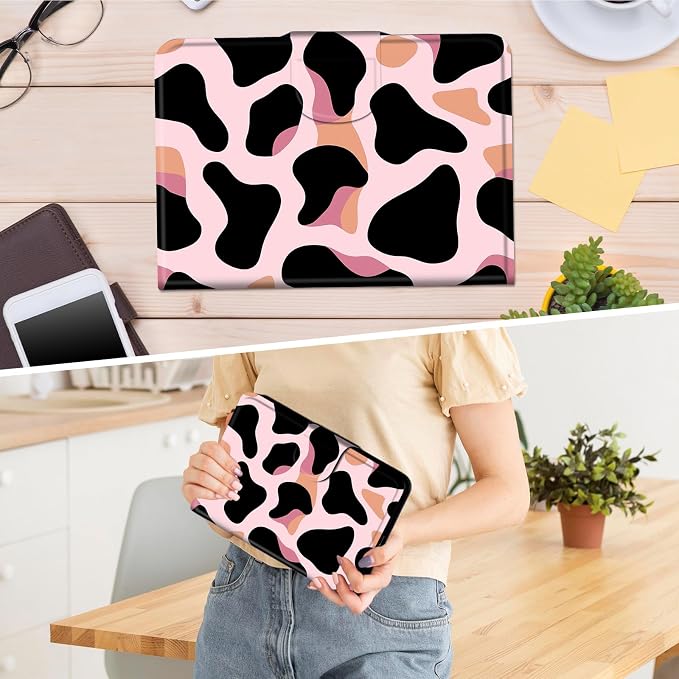Black Pink Cow Print