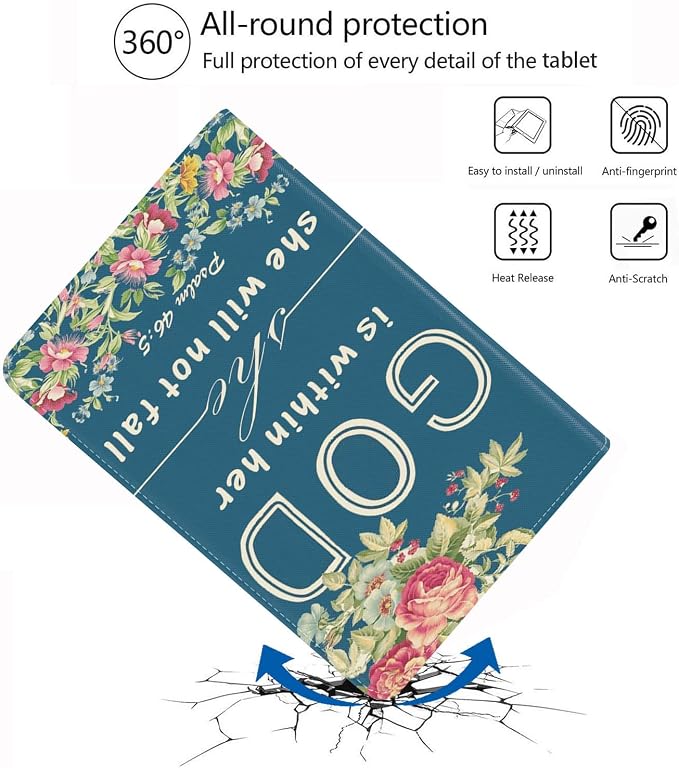 Floral Quotes Bible Verse Psalm 46:5