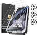 UNBREAKcable iPhone 16 Pro Screen Protector 3-Pack 3 Tempered Glass + 3 Camera Lens Protectors 9H Hardness HD Clarity Anti-Fingerprint Case Friendly 6.3 Inch